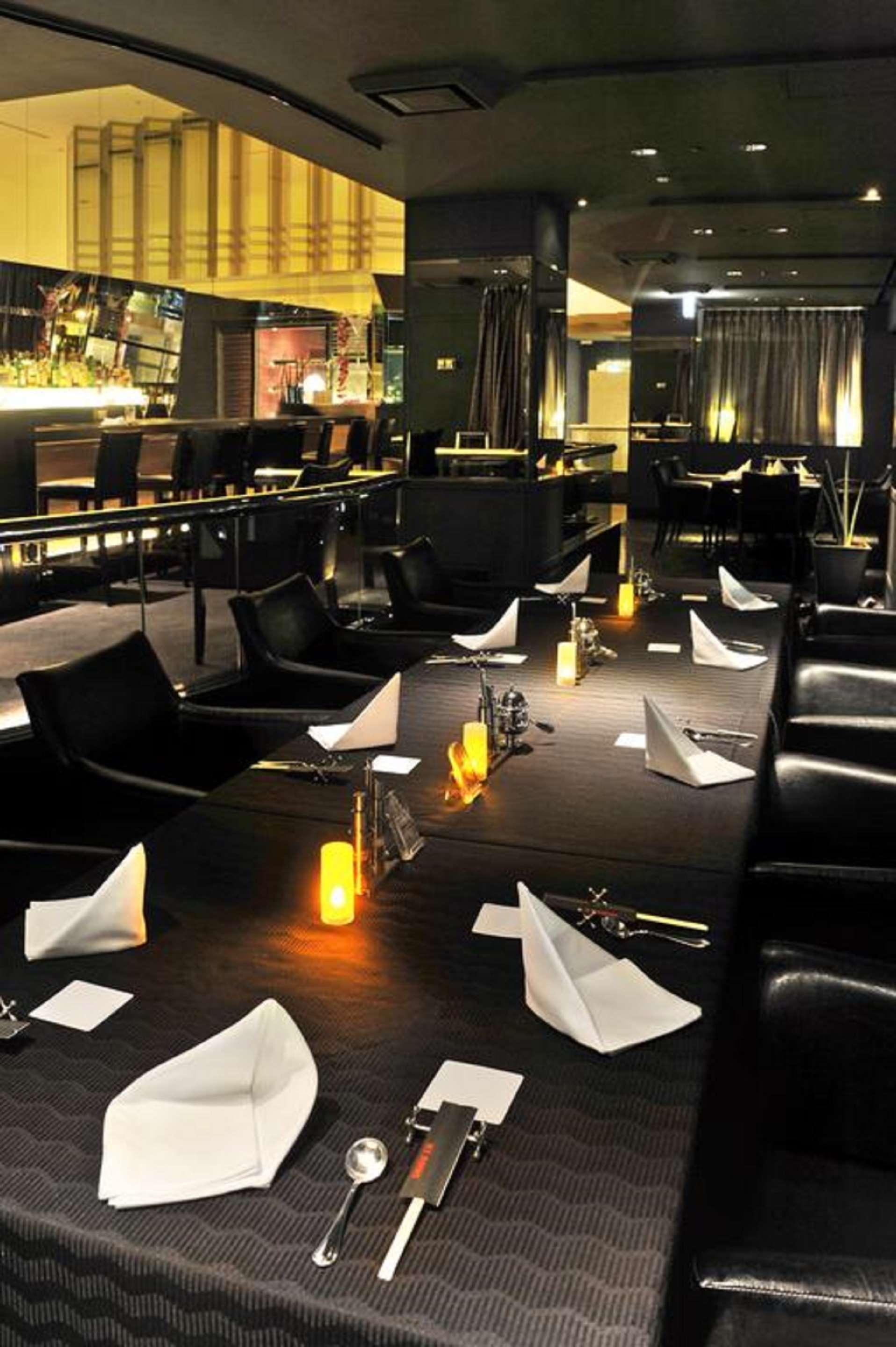 The Global View Nagasaki Otel Dış mekan fotoğraf Interior of the restaurant