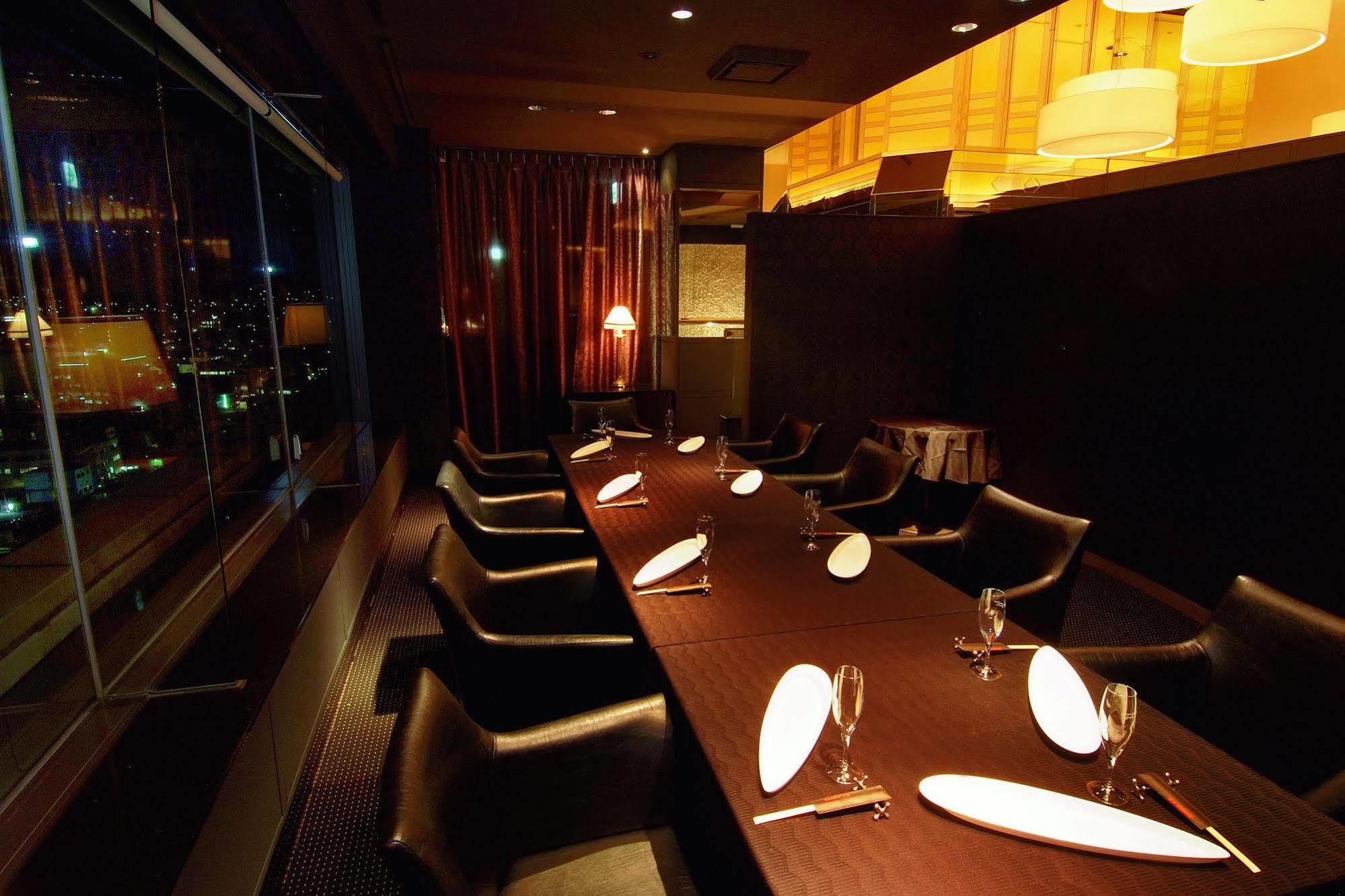 The Global View Nagasaki Otel Dış mekan fotoğraf Interior of the restaurant